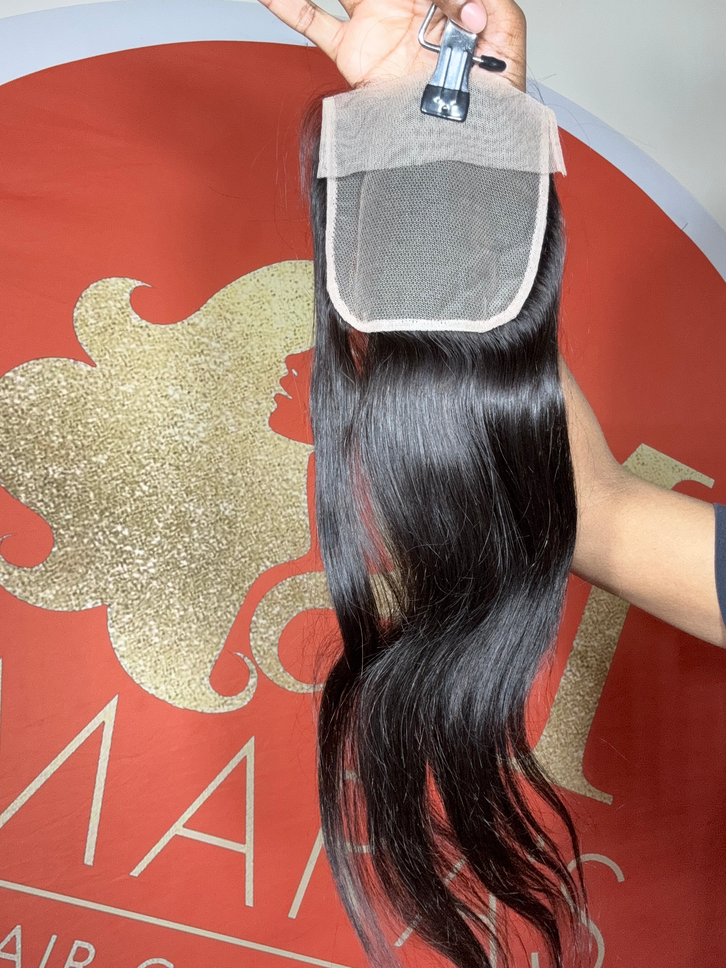 Transparent 5x5 Closure